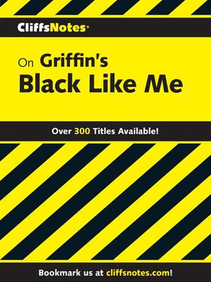 cover image of CliffsNotes on Griffin's Black Like Me
